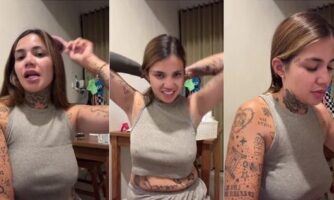 Loriana Pirang Sexy Live Tanpa Bra Uting Jelas Instagram