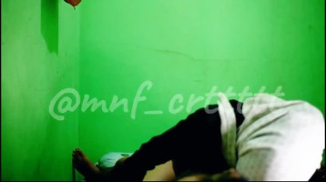 Dedek Jilbab Cosplay Budak Seks Pacarnya Ngewe WOT Reverse