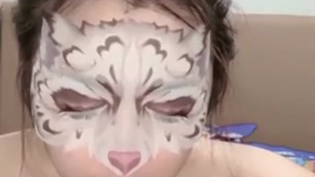 Miss Azkia Black Lingerie Live Telanjang